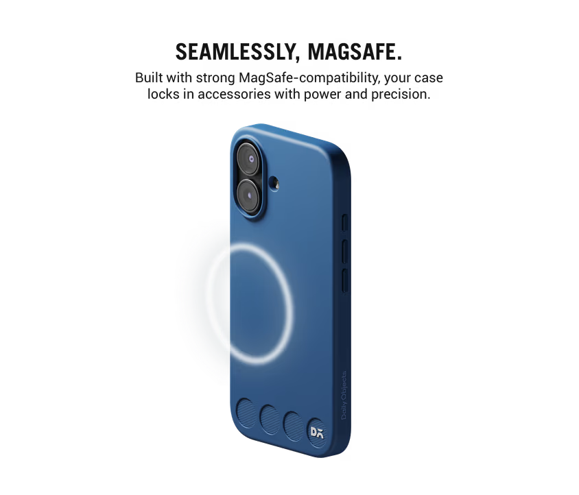 Indigo Stack Phone Case Cover for iPhone 17