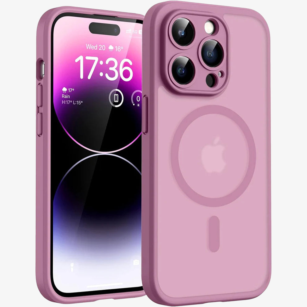 iPhone Pro Matte MagSafe Case - Lilac Purple