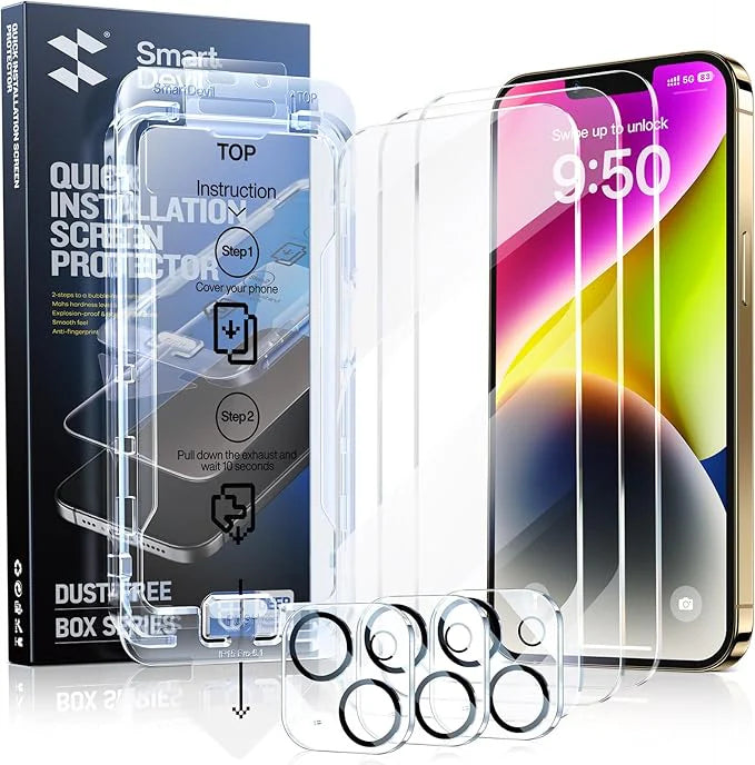 Screen Protector with Camera Lens Protector