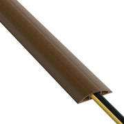 6ft Heavy Duty Floor Cable Cover Brown