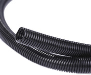 25ft - 1/4 inch Split Wire Loom Tubing - Black