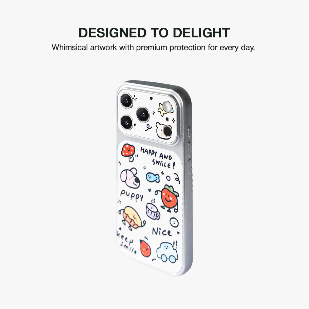 Whimsical Cartoon Protective Case for iPhone 17 Pro