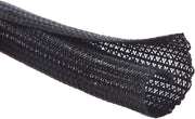Alex Tech 10ft 1/4" Cable Protector Split Loom Sleeve Black