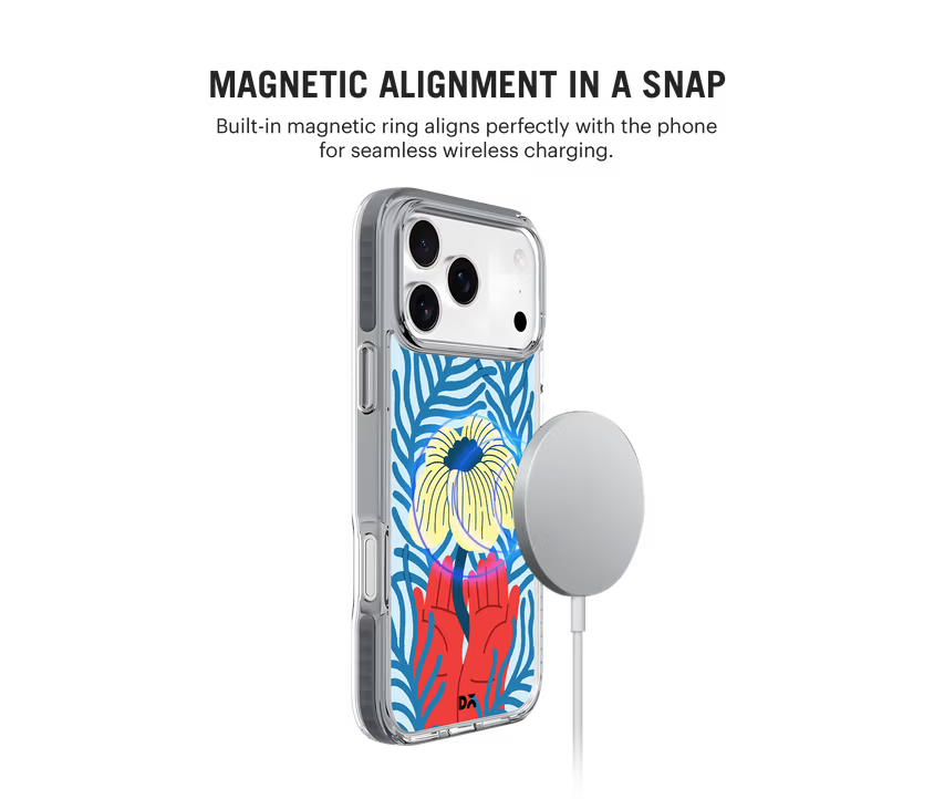 Bloom Bliss Stride 2.0 MagSafe Case Cover For iPhone 17 Pro