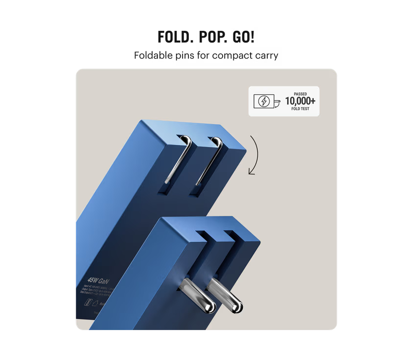 Blue POP Power Pack—45W