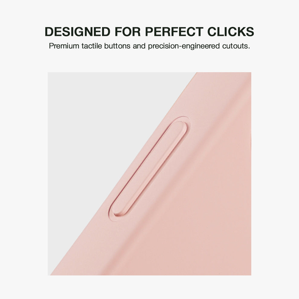 iPhone 17 Pro Max Slim Shockproof Lanyard Case, Pink