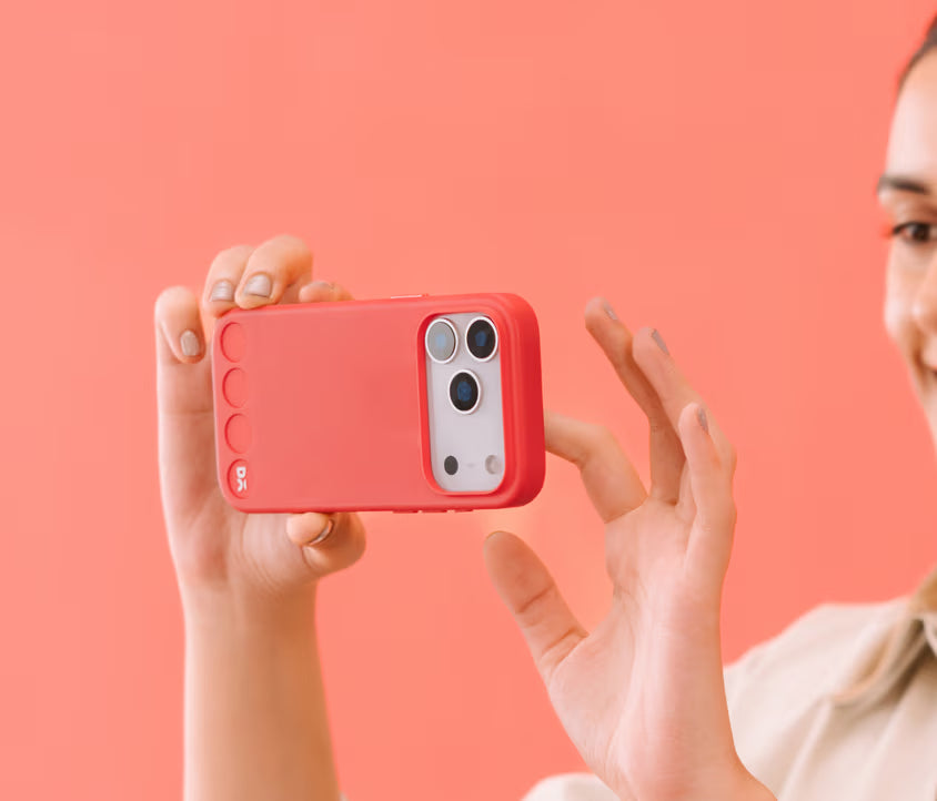 Coral Stack Signature Phone Case Cover for iPhone 17