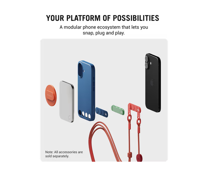 Coral Stack Phone Case Cover for iPhone 17 Pro Max