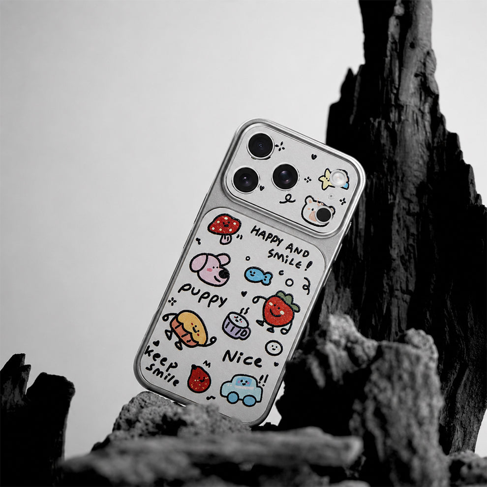 Whimsical Cartoon Protective Case for iPhone 17 Pro