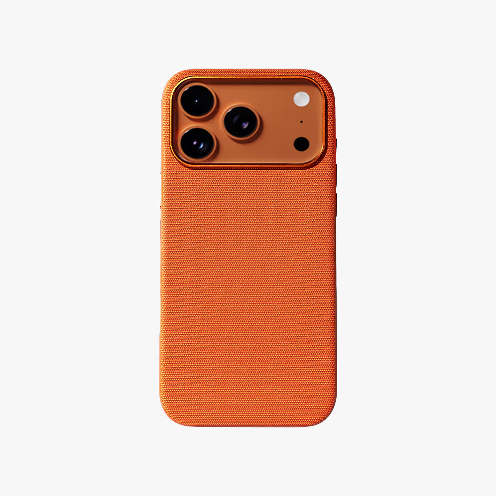 MagSafe Compatible Back Cover Case for iPhone 17 Pro Max (Magnetic | Orange)