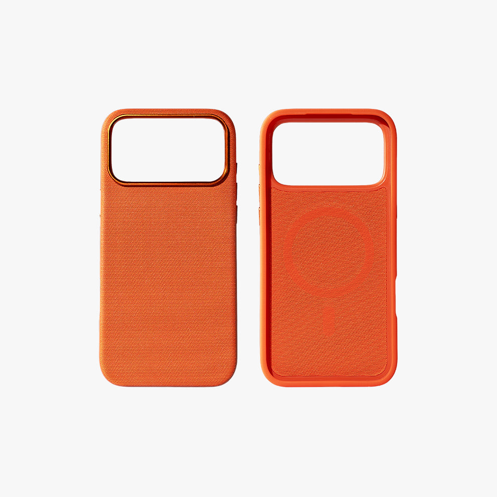 MagSafe Compatible Back Cover Case for iPhone 17 Pro Max (Magnetic | Orange)