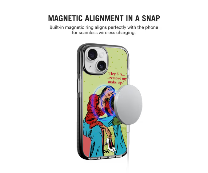 Hey Siri Stride 3.0 MagSafe Case Cover For iPhone 15 Plus