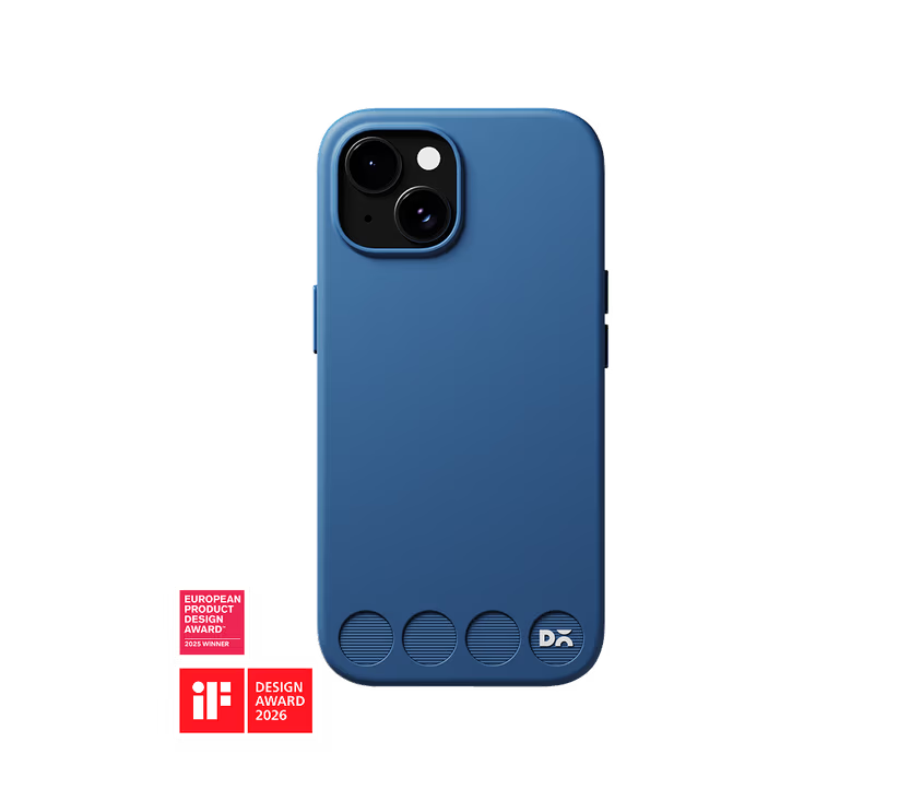 Indigo Stack Phone Case Cover for iPhone 15