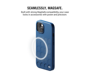 Indigo Stack Signature Phone Case Cover for iPhone 15