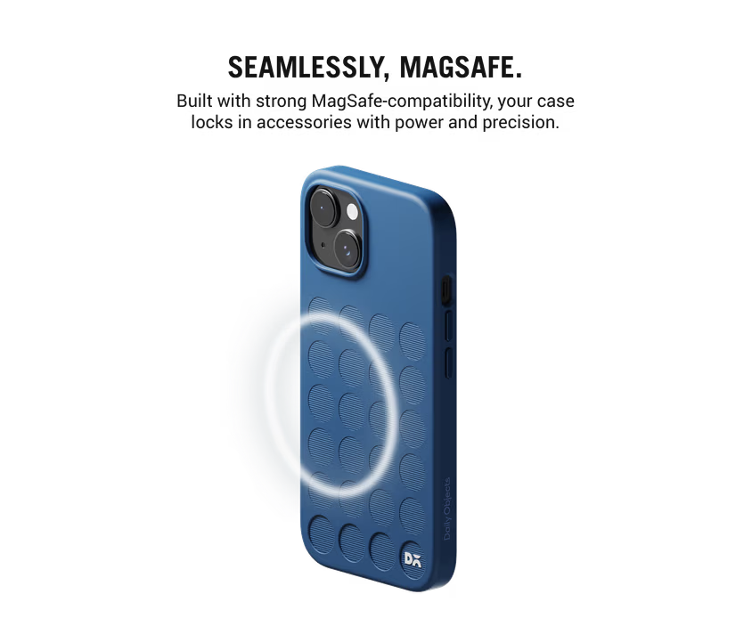 Indigo Stack Signature Phone Case Cover for iPhone 15