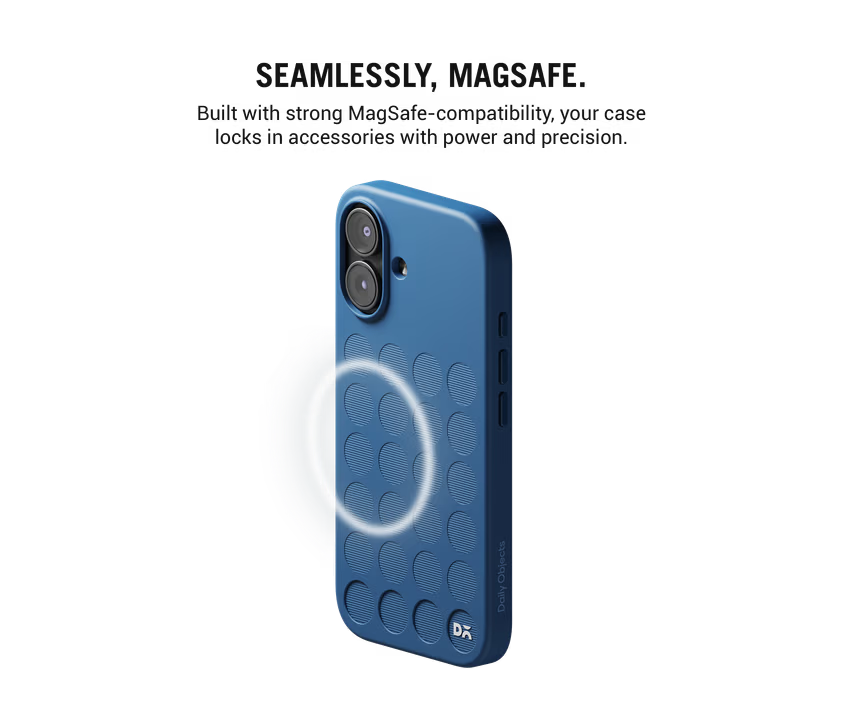 Indigo Stack Signature Phone Case Cover for iPhone 17