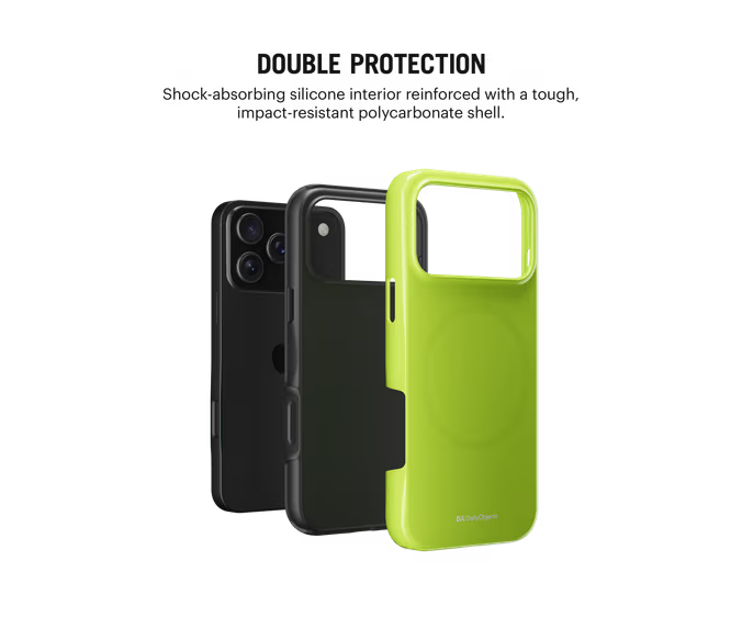 Lime Enamel Bumper MagSafe iPhone 17 Pro Max Case