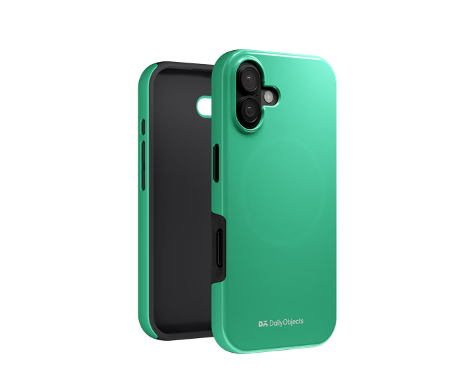 Mint Enamel Bumper MagSafe iPhone 16 Plus Case