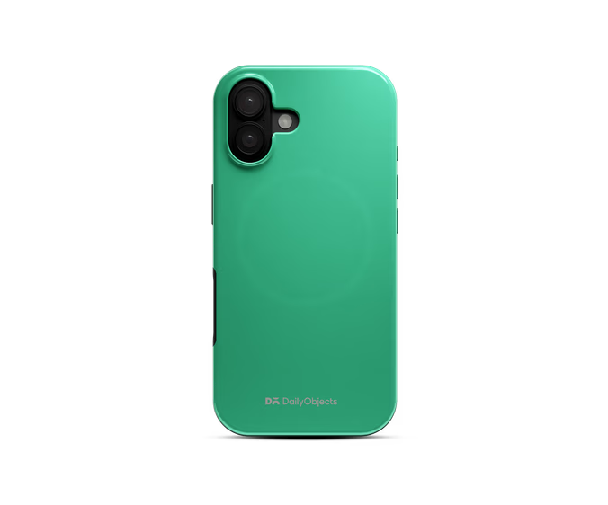Mint Enamel Bumper MagSafe iPhone 16 Plus Case