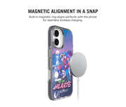 Neon Hearts Stride 2.0 MagSafe Case Cover For iPhone 17