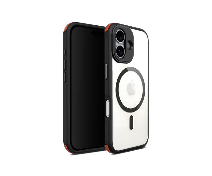 Orange Armour MagSafe Phone Case Cover For iPhone 16 Plus