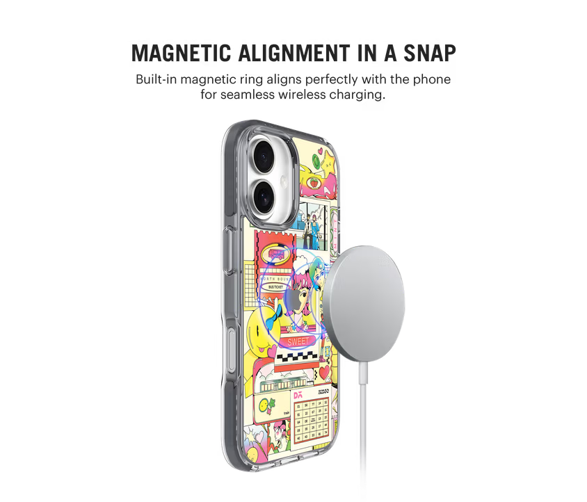 Paper Trail Stride 2.0 MagSafe Case Cover For iPhone 17
