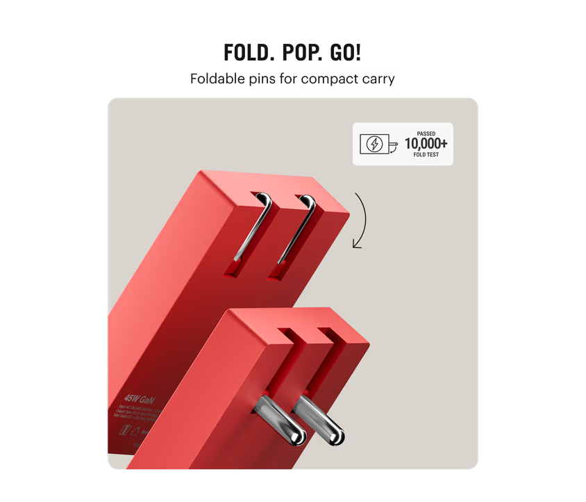 Red POP Power Pack—45W