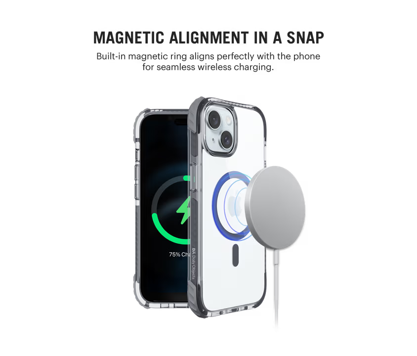 Reflex MagSafe Shield Case Cover For iPhone 15