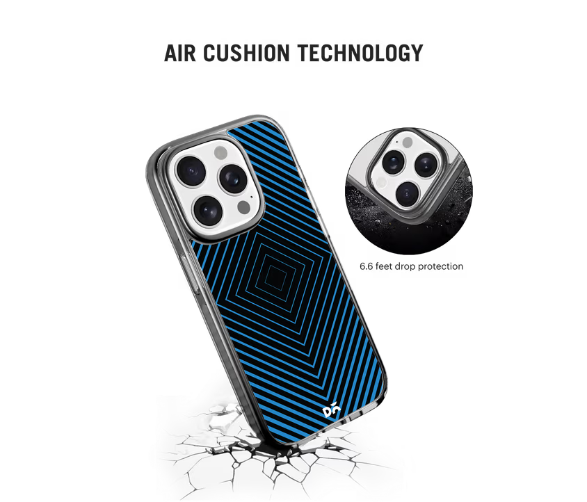 Rhombus Aqua Stride 3.0 MagSafe Case Cover For iPhone 15 Pro Max