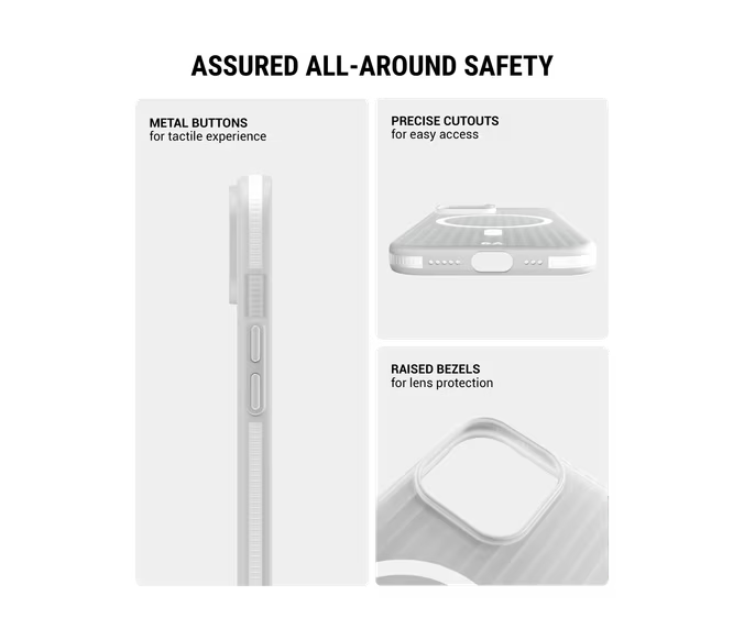 White Beam 2.0 MagSafe Phone Case Cover for iPhone 15 Plus