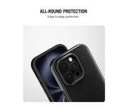 Black Enamel Bumper MagSafe iPhone 15 Pro Max Case