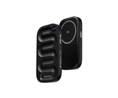Loop Qi2-Certified MagSafe-Compatible Aluminium Power Bank 5000 mAh - Black