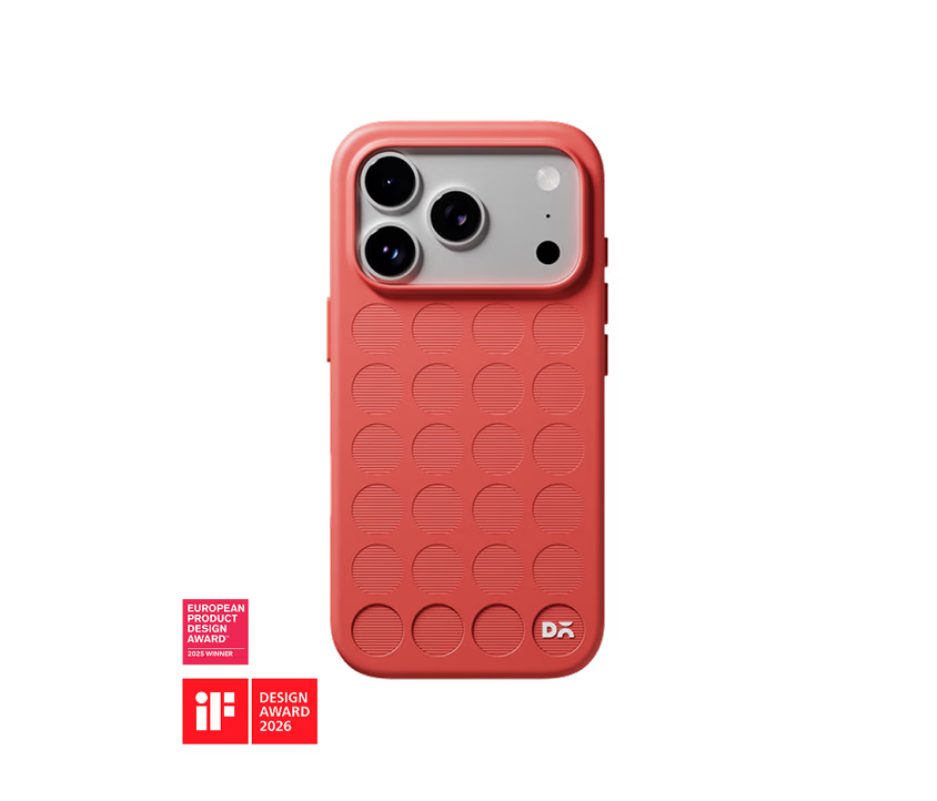 Coral Stack Signature Phone Case Cover for iPhone 17 Pro