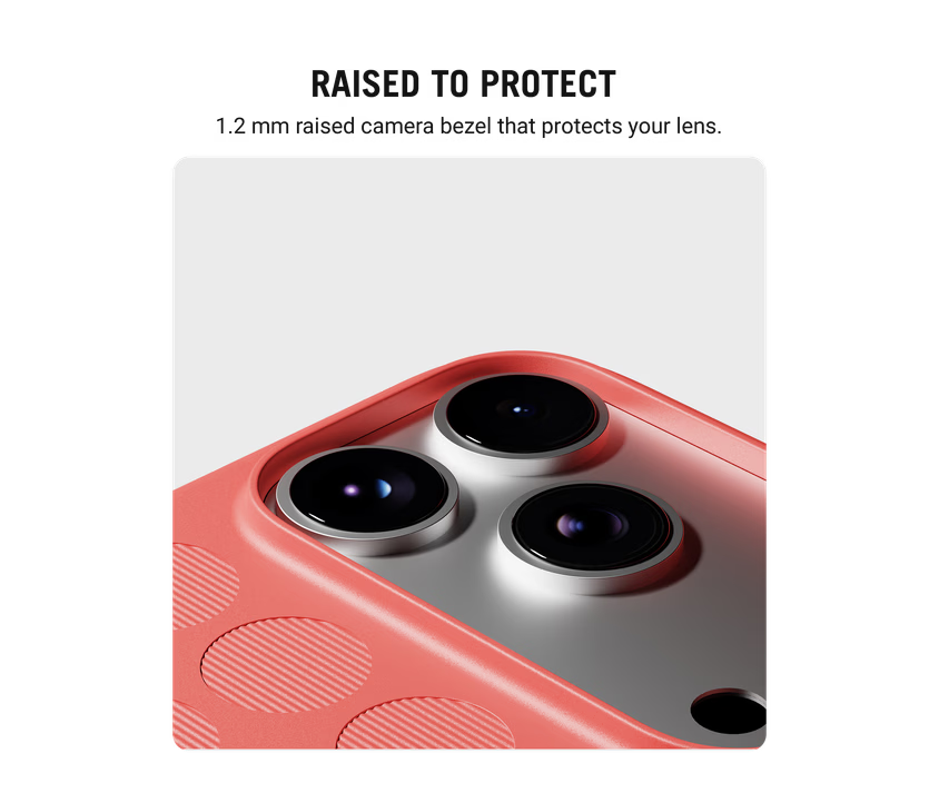 Coral Stack Signature Phone Case Cover for iPhone 17 Pro