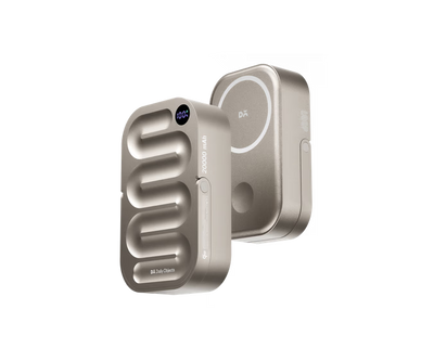 Loop Qi2-Certified MagSafe-Compatible Aluminium Power Bank 20000 mAh - Titanium